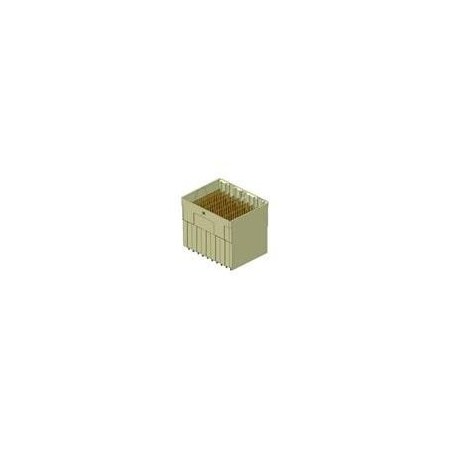 Fci Board Stacking Connector, 150 Contact(S), 15 Row(S), Male, Straight, 0.118 Inch Pitch, Press Fit 10059957-1071LF